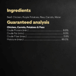 Cesar Simply Crafted Beef, Chicken, Purple Potatoes, Peas & Carrots Dog Food Topper, photo 5