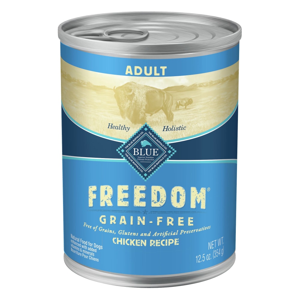 Blue Freedom Grain Free Chicken Recipe Wet Dog Food