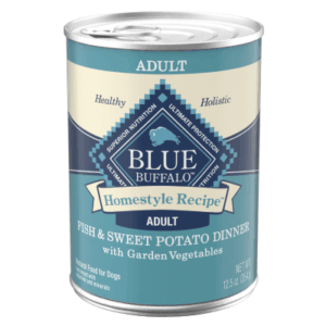 Blue Homestyle Recipe - Fish & Sweet Potato & Garden Vegetables Wet Dog Food
