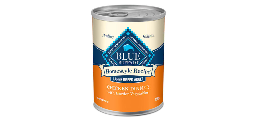 Blue Life Protection Formula Homestyle Recipe (Large Breed) - Chicken & Garden Vegetables Wet Dog Food