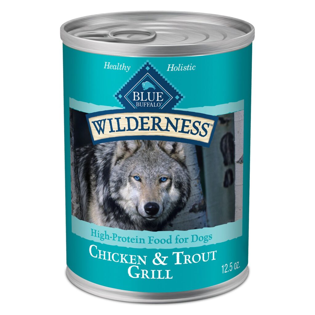 Blue Wilderness Trout Chicken Grill Wet Dog Food