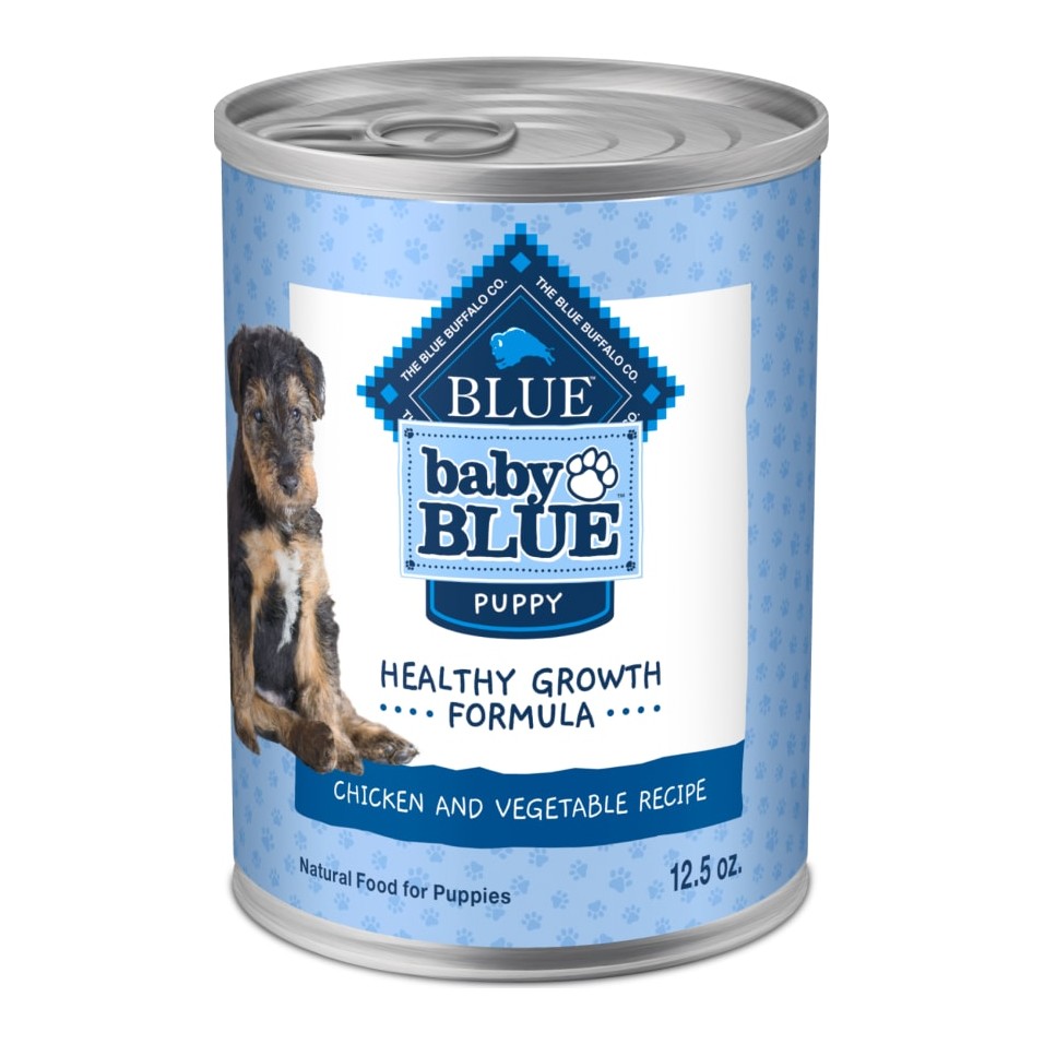 Blue Baby Blue Puppy Chicken Vegetable Wet Dog Food
