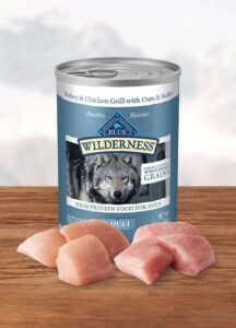 Blue Wilderness Turkey & Chicken with Grains Wet Dog Food
