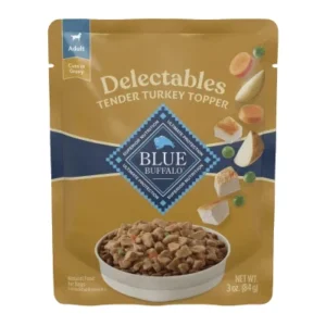 Blue Delectables Tender Turkey Dog Food Topper