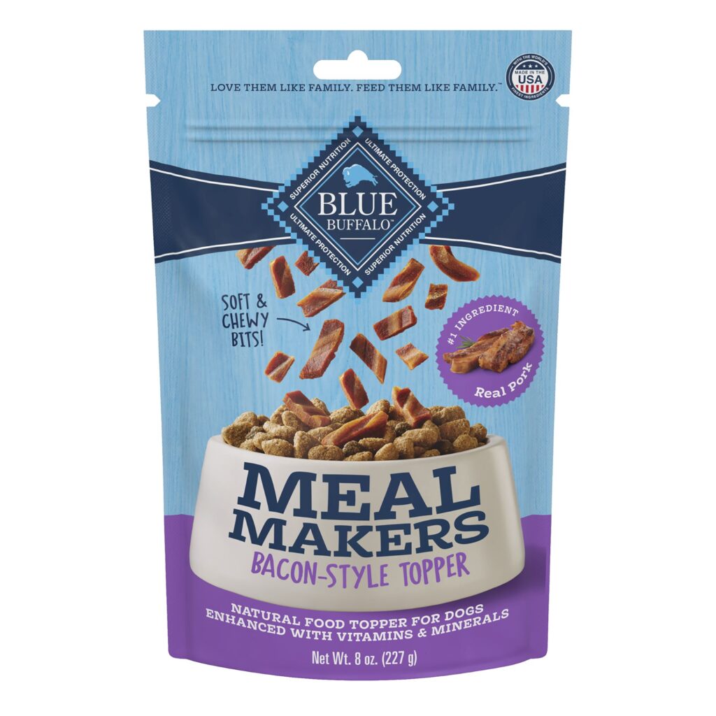 Blue Meal Makers Bacon Style Dog Food Topper
