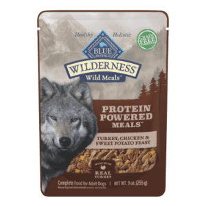 Blue Wild Meals High Protein Turkey Chicken Sweet Potato Feast Wet Dog Food