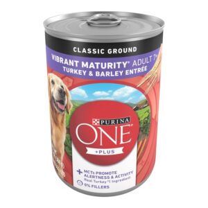 Purina ONE Vibrant Maturity Turkey & Barley Wet Dog Food
