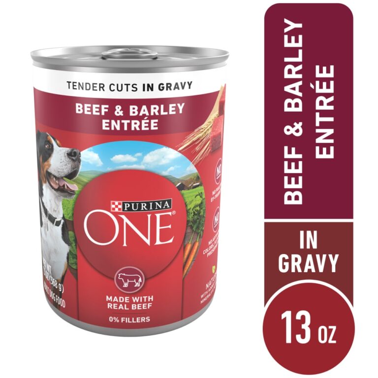 Purina ONE Beef & Barley Tender Cuts in Gravy Wet Dog Food