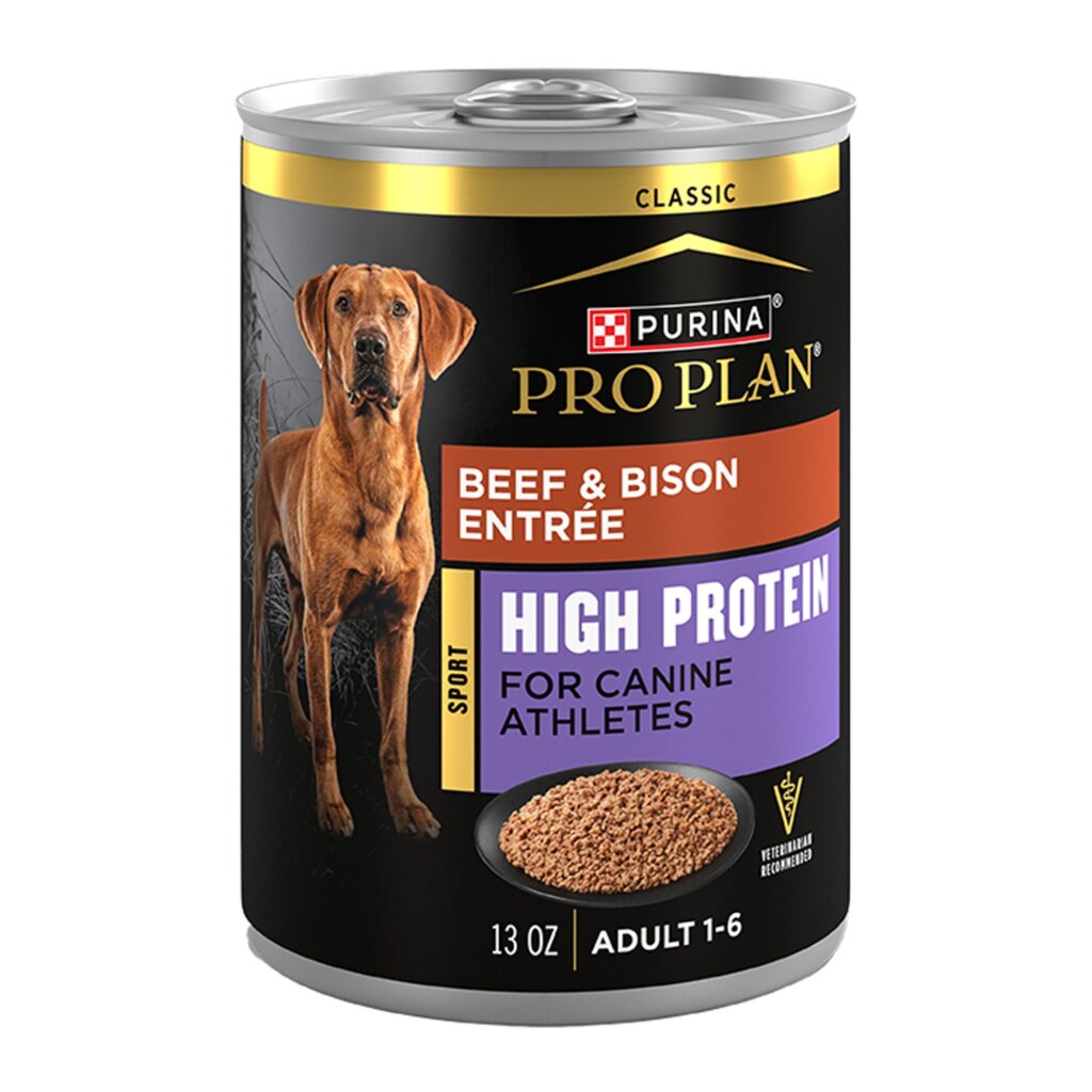 Purina Pro Plan Sport Adult High Protein Beef & Bison Entrée Classic Wet Dog Food