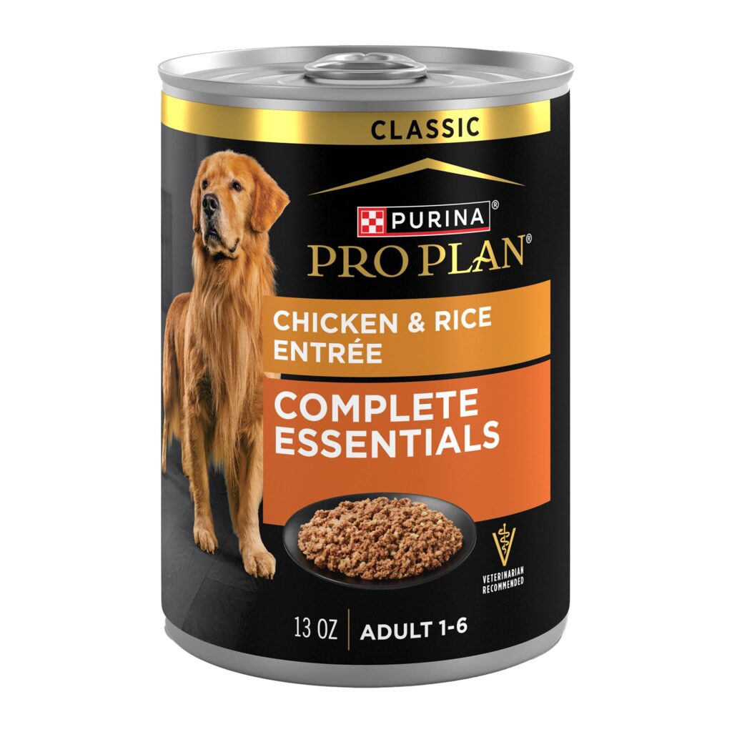 Purina Pro Plan Complete Essentials Adult Chicken & Rice Entrée Classic Wet Dog Food