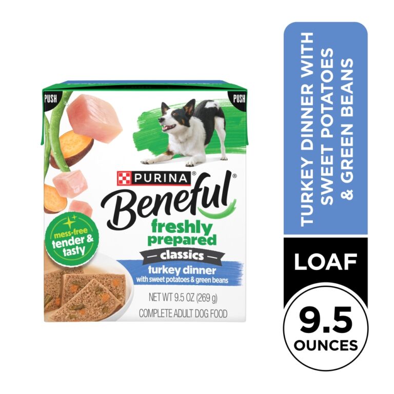Purina Beneful Freshly Prepared Classics Turkey Dinner with Sweet Potatoes and Green Beans Pate Wet Dog Food