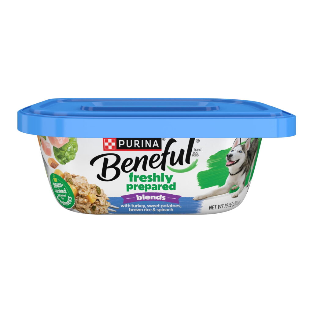 Purina Beneful Freshly Prepared Blends with Turkey, Sweet Potatoes, Brown Rice and Spinach Wet Dog Food