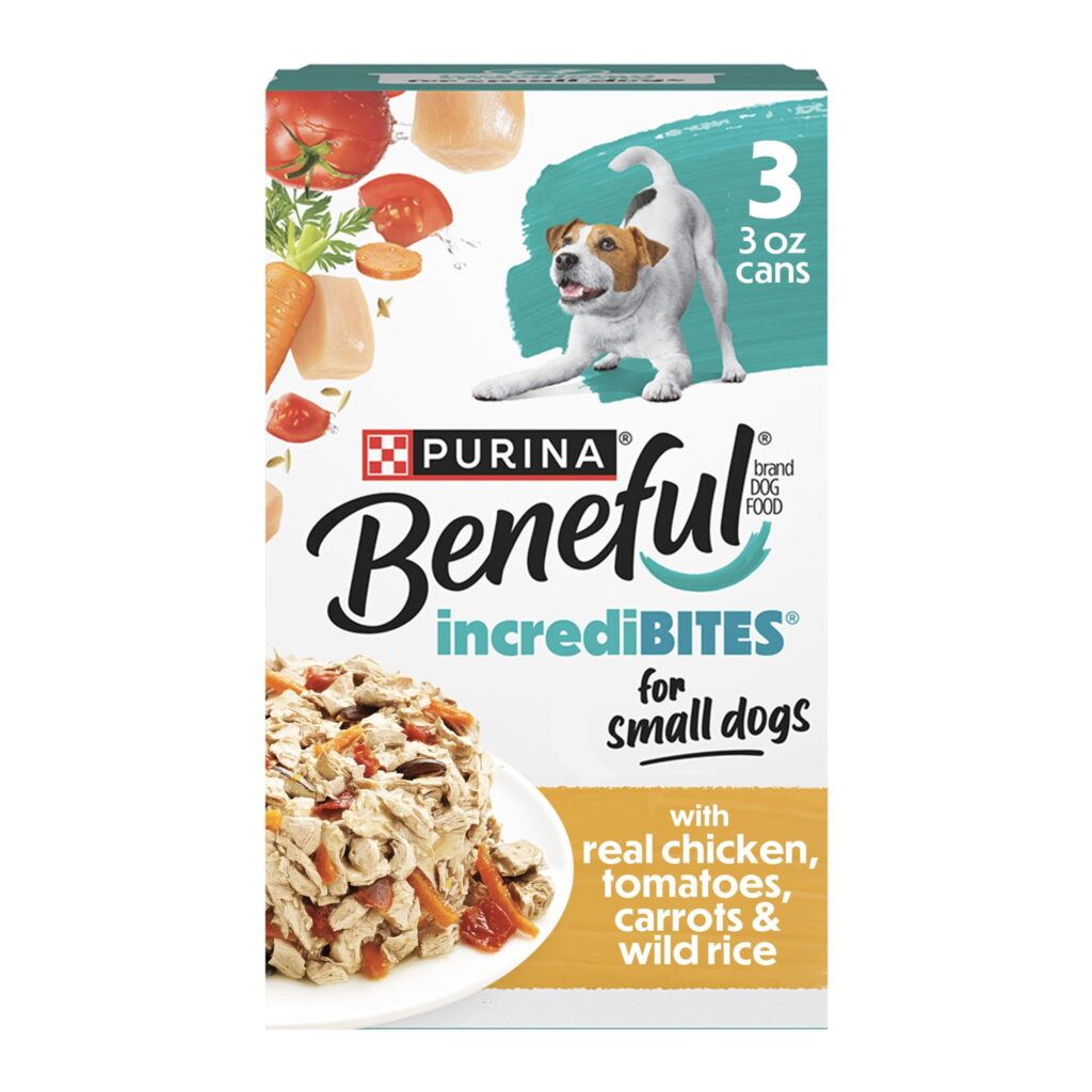 Purina Beneful IncrediBites Small Breed with Real Chicken in Gravy Wet Dog Food