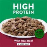 Purina Dog Chow High Protein with Real Beef in Gravy Wet Dog Food, photo 2