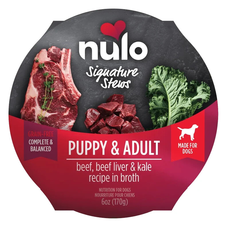 Nulo FreeStyle Signature Stews Beef, Beef Liver & Kale Recipe Wet Dog Food