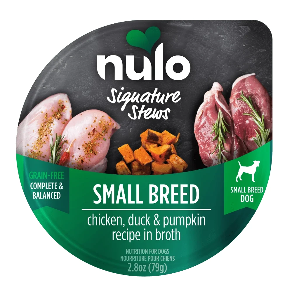 Nulo FreeStyle Signature Stews Small Breed Chicken, Duck & Pumpkin Recipe Wet Dog Food