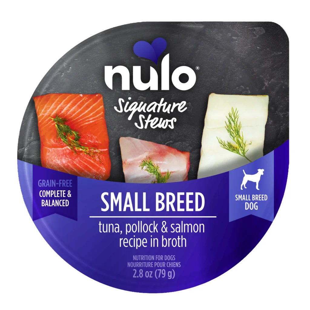Nulo FreeStyle Signature Stews Small Breed Tuna, Pollock & Salmon Recipe Wet Dog Food
