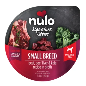 Nulo FreeStyle Signature Stews Small Breed Beef, Beef Liver & Kale Recipe Grain-Free Wet Dog Food