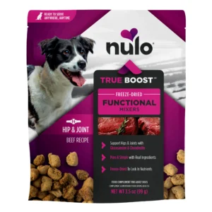 Nulo FreeStyle True Boost Hip & Joint Functional Mixers Beef Recipe Dog Food Topper