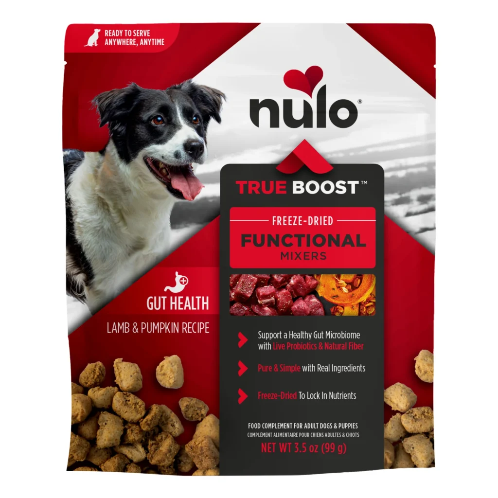 Nulo FreeStyle True Boost Gut Health Functional Mixers Lamb & Pumpkin Recipe Dog Food Topper