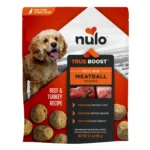 Nulo FreeStyle True Boost Meatball Mixers Beef & Turkey Recipe Dog Food Topper