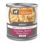 Simply Nourish Original – Shreds, Chicken, Beef & Pasta Stew Wet Dog Food