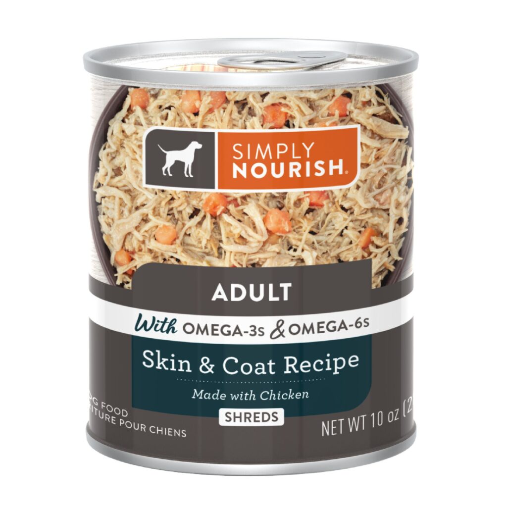 Simply Nourish Skin & Coat Recipe Adult Wet Dog Food