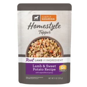 Simply Nourish Homestyle Meal Topper Dog Meal Complement Dog Food Topper