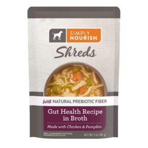 Simply Nourish Natural Solutions Gut Health All Life Stage Dog Meal Dog Food Topper