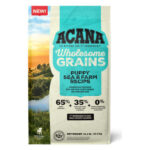 Acana Wholesome Grains Healthy Grains, Sea to Farm Puppy Recipe Dog Food Topper