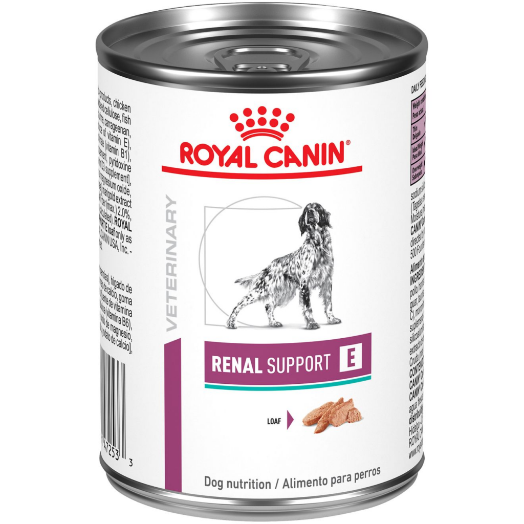 Royal Canin Veterinary Canine Renal Support E loaf Dog Food Topper