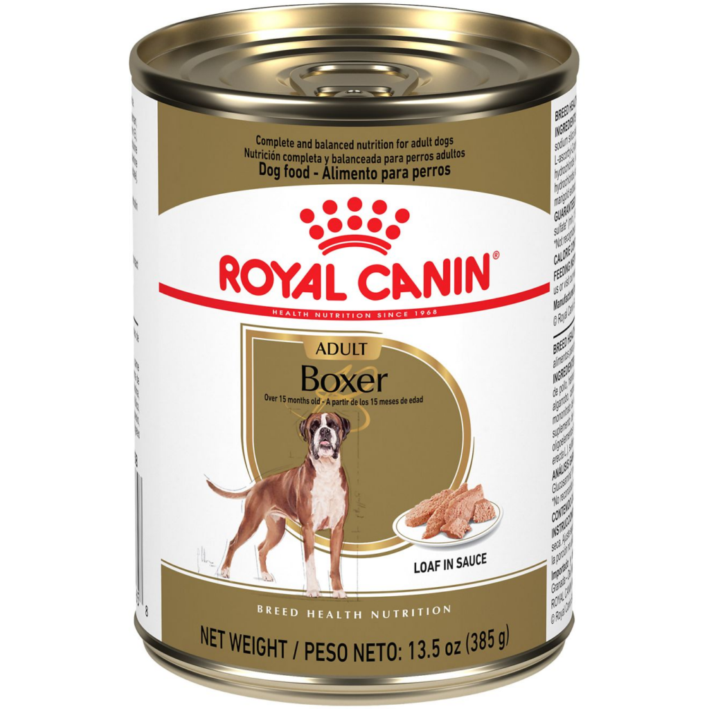 Royal Canin Breed Health Nutrition Boxer Adult Loaf in Sauce Wet Dog Food