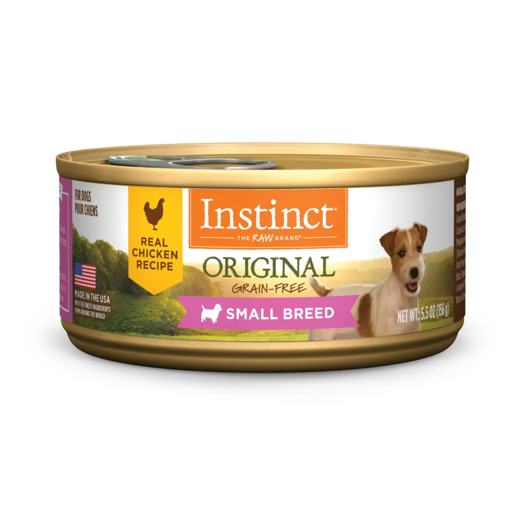 Instinct Original Food for Small Breed Dogs Real Chicken Recipe Wet Dog Food