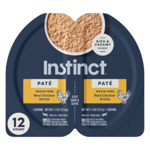 Instinct Original Split Cups Paté Chicken Entrée Dog Food Topper