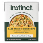 Instinct Freshly Crafted Meals Cage-Free Chicken Recipe Wet Dog Food