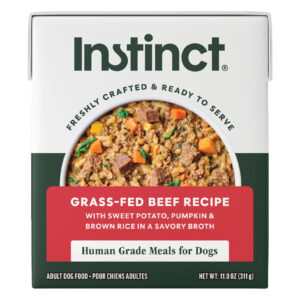 Instinct Freshly Crafted Meals Grass-Fed Beef Recipe Dog Food Topper