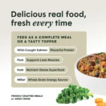 Instinct Freshly Crafted Meals Pork & Wild-Caught Salmon Recipe Wet Dog Food, photo 3