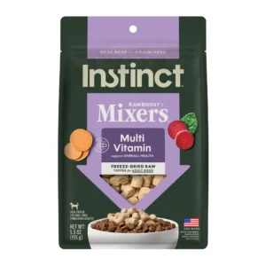 Instinct Raw Boost RawBoost+ Mixers Multivitamin Recipe Dog Food Topper