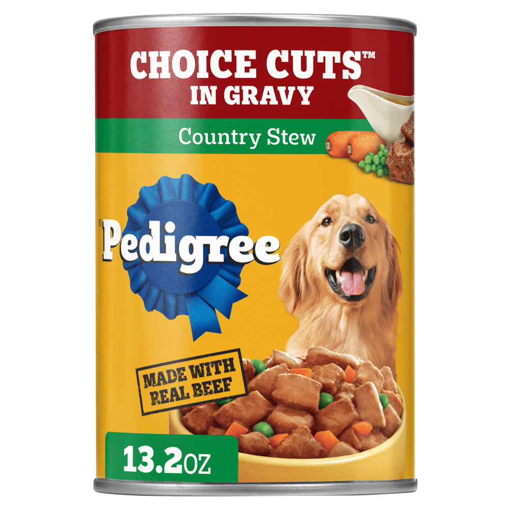Pedigree Choice Cuts IN Gravy Adult Can, Country Stew Wet Dog Food