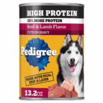 Pedigree High Protein Adult Can, Beef & Lamb Wet Dog Food