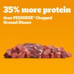 Pedigree High Protein Chopped Ground Dinner Can, Beef & Bison Wet Dog Food, photo 2