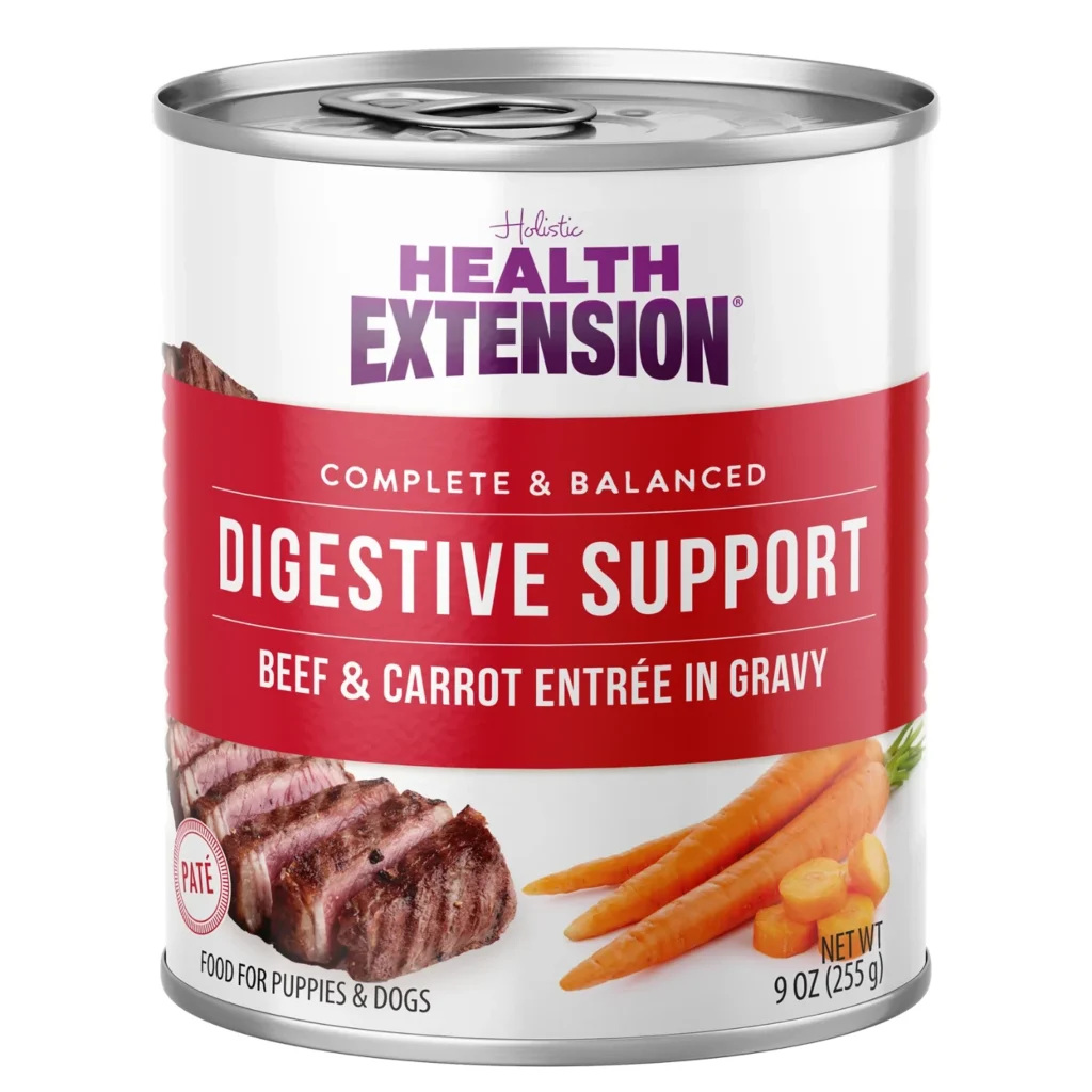 Health Extension Digestive Support, Beef & Carrot Entrée in Gravy Wet Dog Food