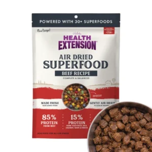 Health Extension Gently Air Dried Superfoods Beef Recipe Dry Dog Food
