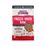 Health Extension Freeze Dried Raw Beef Recipe Dog Food Topper