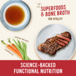 Health Extension Broth-Licious Beef & Green Bean in Bone Broth -Vitality Recipe Wet Dog Food, photo 5