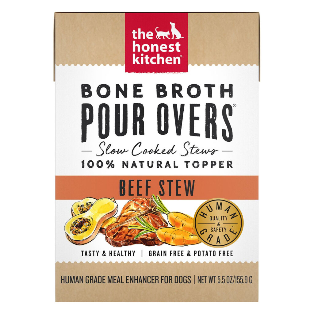 The Honest Kitchen Bone Broth Pour Overs Dog Food Topper