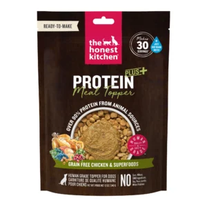 The Honest Kitchen Protein Plus Grain Free Chicken with Superfoods Dog Food Topper