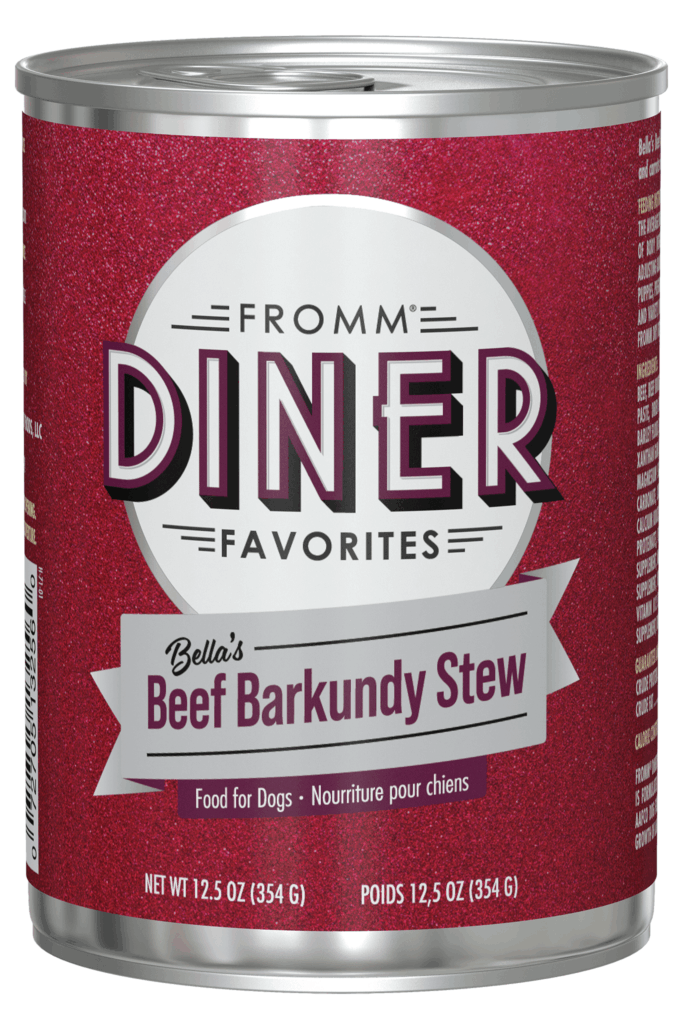 Fromm Four-Star Diner Favorites Bella’s Beef Barkundy Stew Wet Dog Food