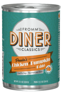 Fromm Four-Star Diner Classics Paula’s Chicken & Pumpkin Pâté Wet Dog Food