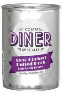 Fromm Four-Star Diner Specials Slow-Cooked Pulled Pork Entrée in Gravy Wet Dog Food